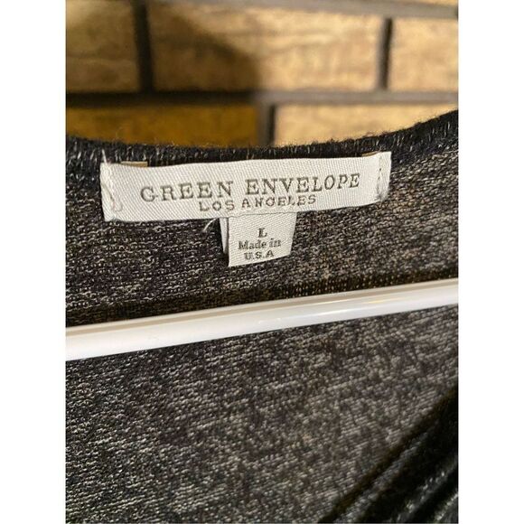 Green Envelope Women’s Sweater - Picture 3 of 5